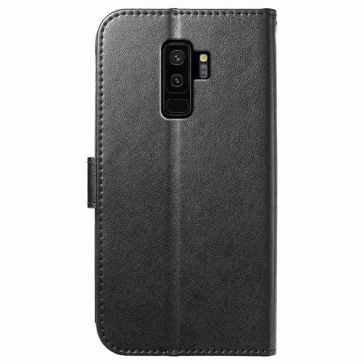 For Samsung Galaxy S9+ Lambskin 8-card Slot Leather Phone Case