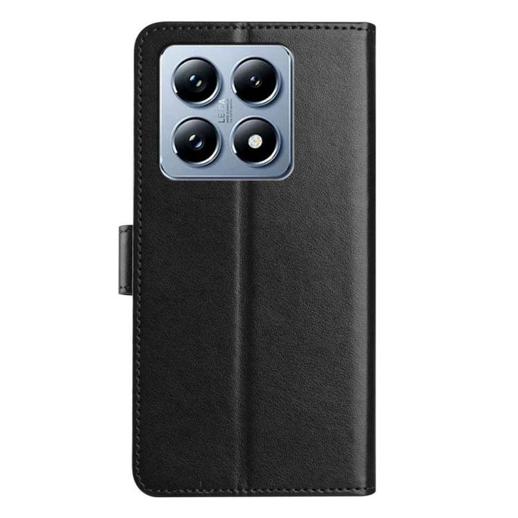 For Xiaomi 14T Lambskin 8-card Slot Leather Phone Case