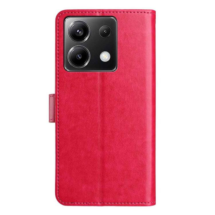 For Xiaomi Poco X6 5G Lambskin 8-card Slot Leather Phone Case