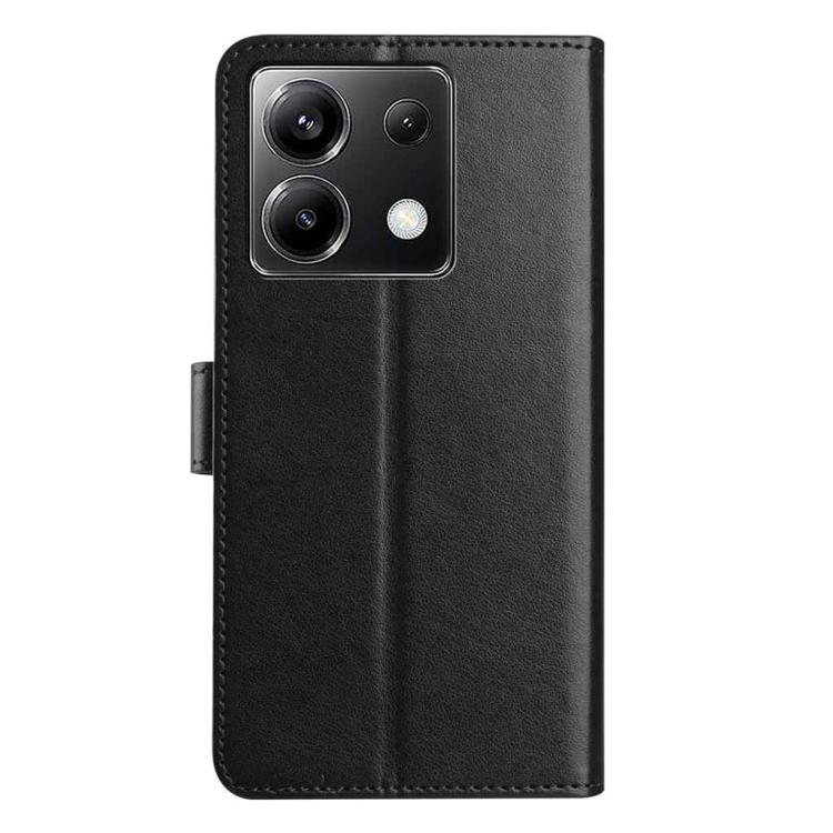 For Xiaomi Poco X6 5G Lambskin 8-card Slot Leather Phone Case
