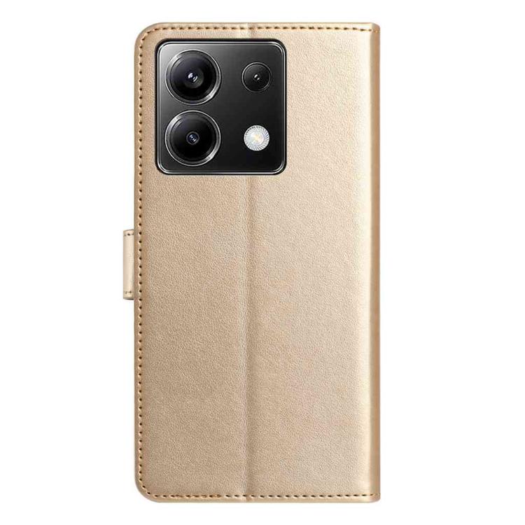 For Xiaomi Poco X6 5G Lambskin 8-card Slot Leather Phone Case