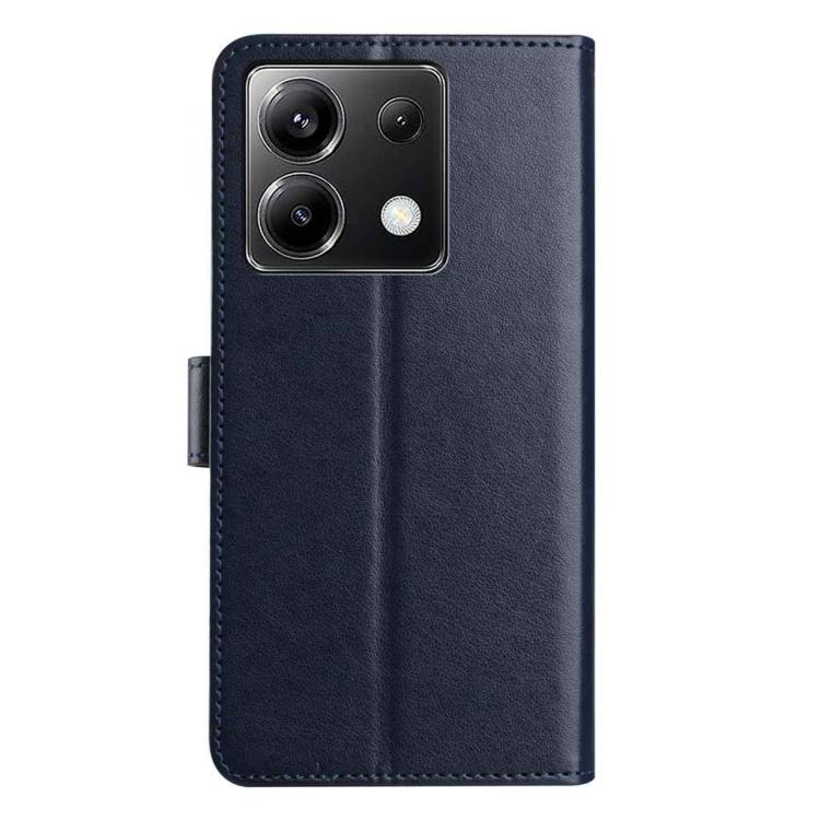 For Xiaomi Poco X6 5G Lambskin 8-card Slot Leather Phone Case