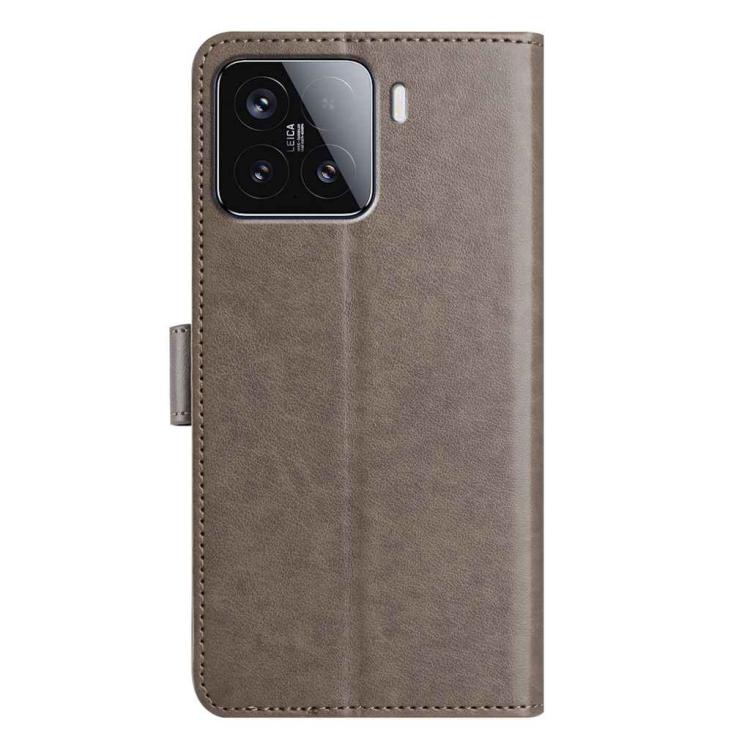 For Xiaomi 15T 5G Lambskin 8-card Slot Leather Phone Case