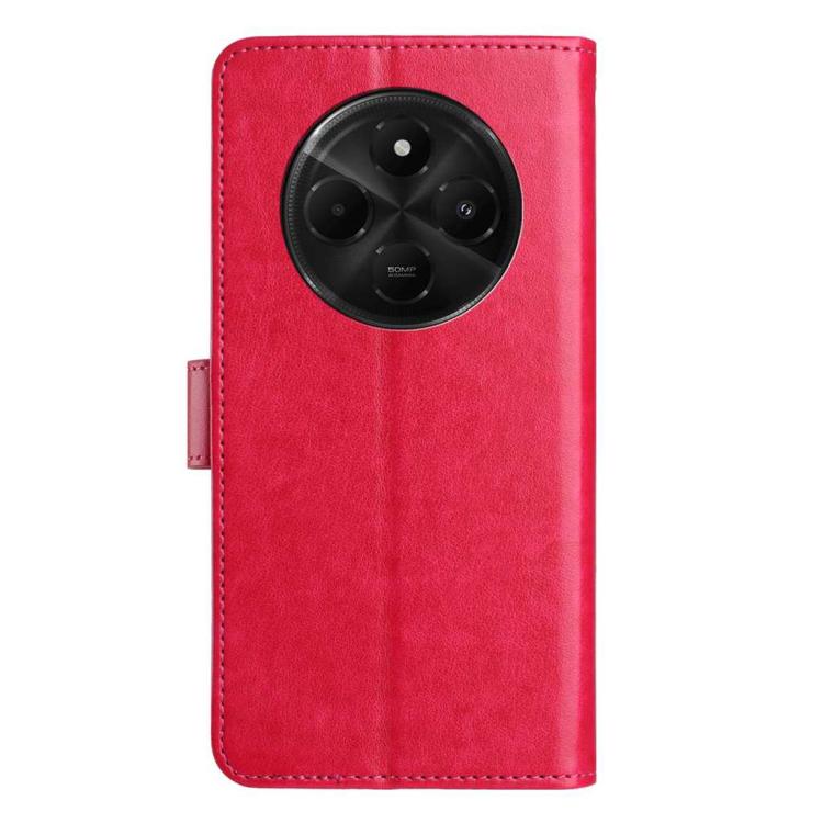 For Xiaomi Poco C75 5G Lambskin 8-card Slot Leather Phone Case