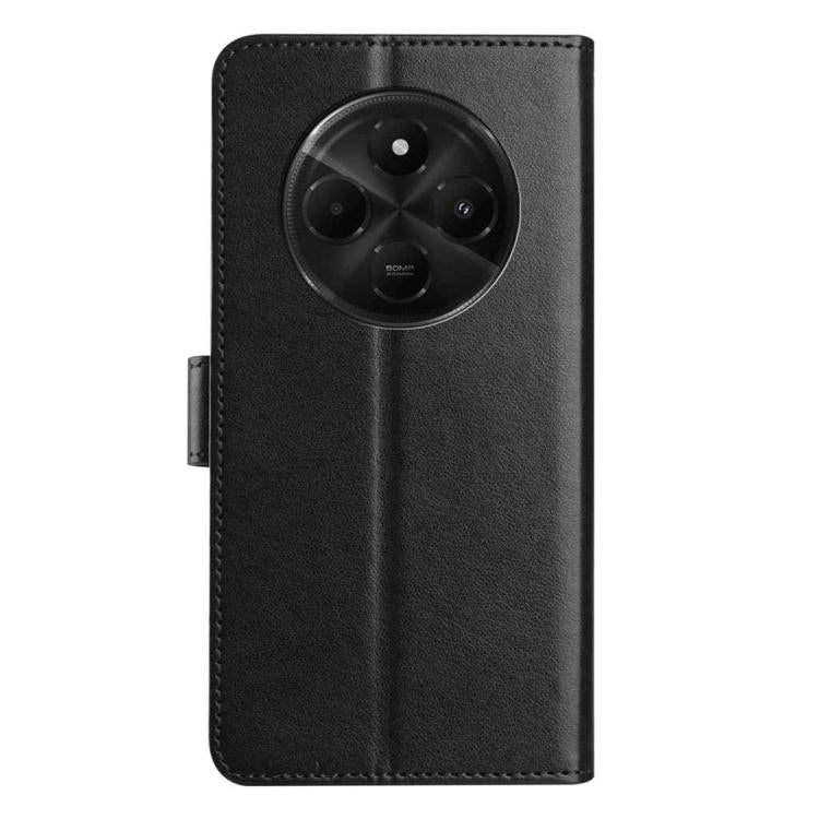 For Xiaomi Poco C75 5G Lambskin 8-card Slot Leather Phone Case