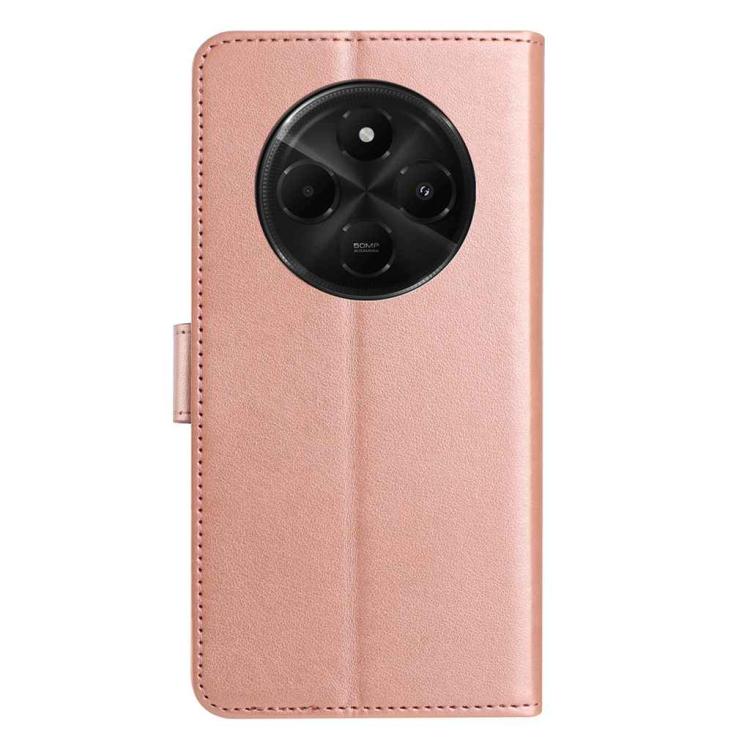 For Xiaomi Poco C75 5G Lambskin 8-card Slot Leather Phone Case