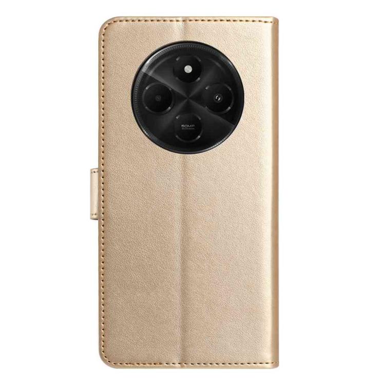 For Xiaomi Poco C75 5G Lambskin 8-card Slot Leather Phone Case