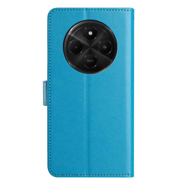 For Xiaomi Poco C75 5G Lambskin 8-card Slot Leather Phone Case