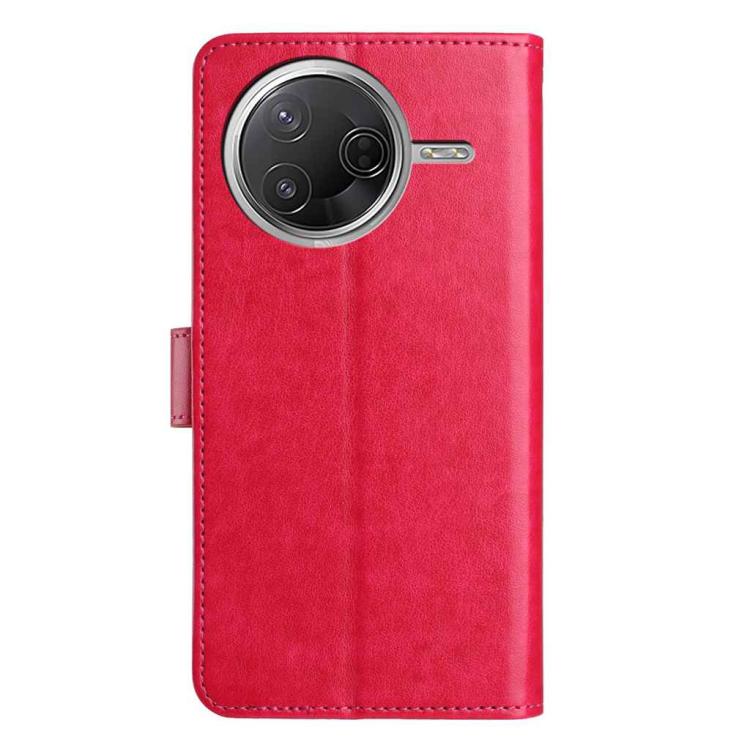 For Xiaomi Poco F7 Pro 5G Lambskin 8-card Slot Leather Phone Case