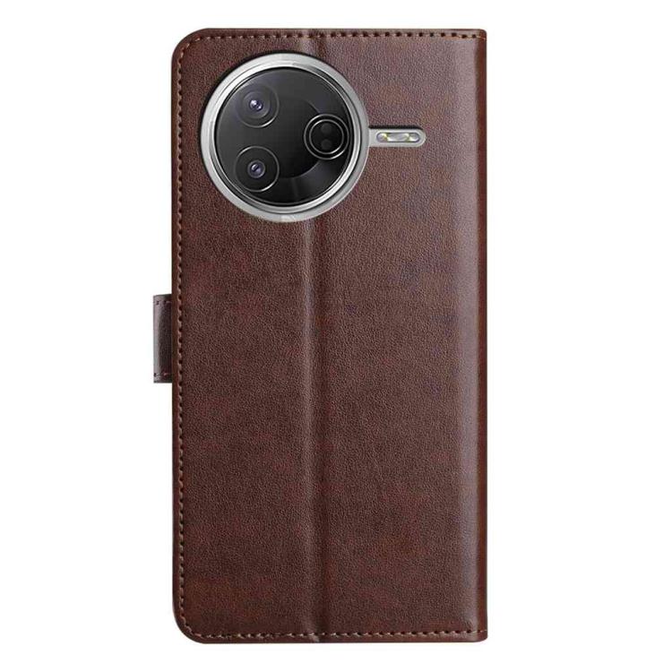 For Xiaomi Poco F7 Pro 5G Lambskin 8-card Slot Leather Phone Case