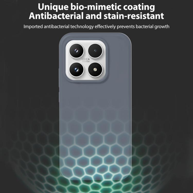 For Xiaomi 17 Liquid Silicone Skin-friendly Shockproof Phone Case