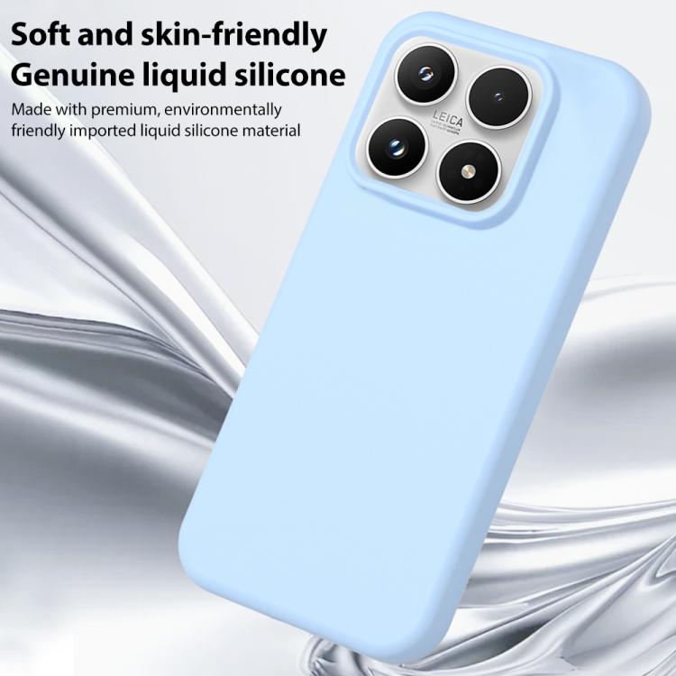For Xiaomi 17 Liquid Silicone Skin-friendly Shockproof Phone Case