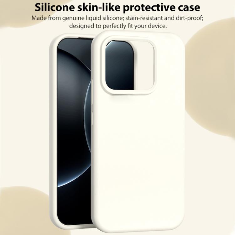 For Xiaomi 17 Liquid Silicone Skin-friendly Shockproof Phone Case