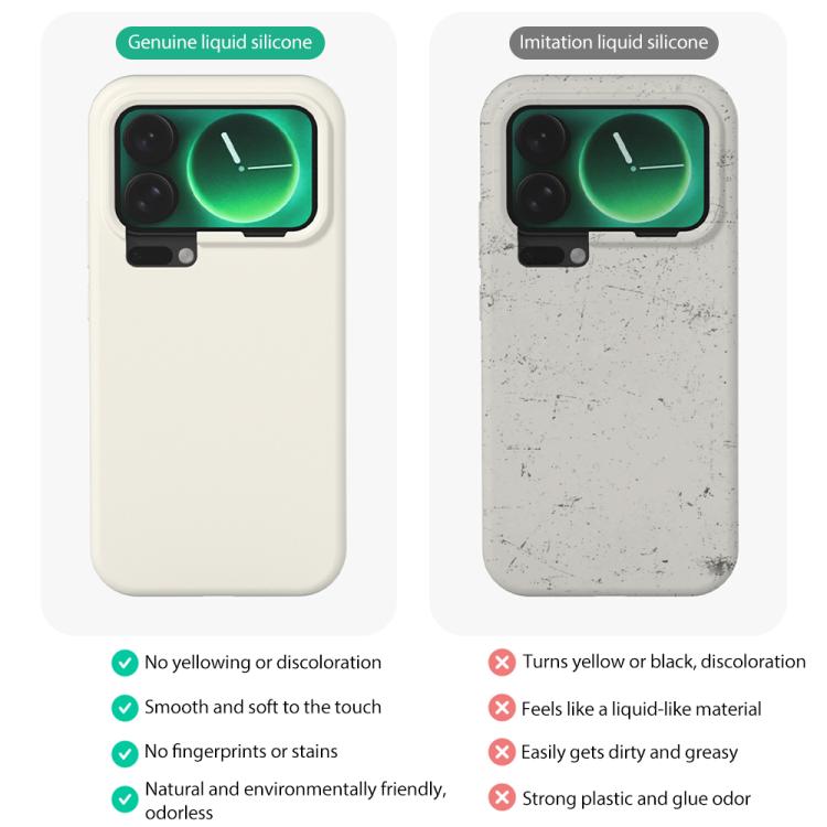 For Xiaomi 17 Pro Liquid Silicone Skin-friendly Shockproof Phone Case