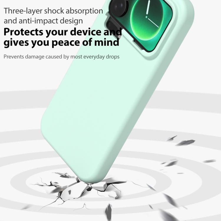 For Xiaomi 17 Pro Liquid Silicone Skin-friendly Shockproof Phone Case