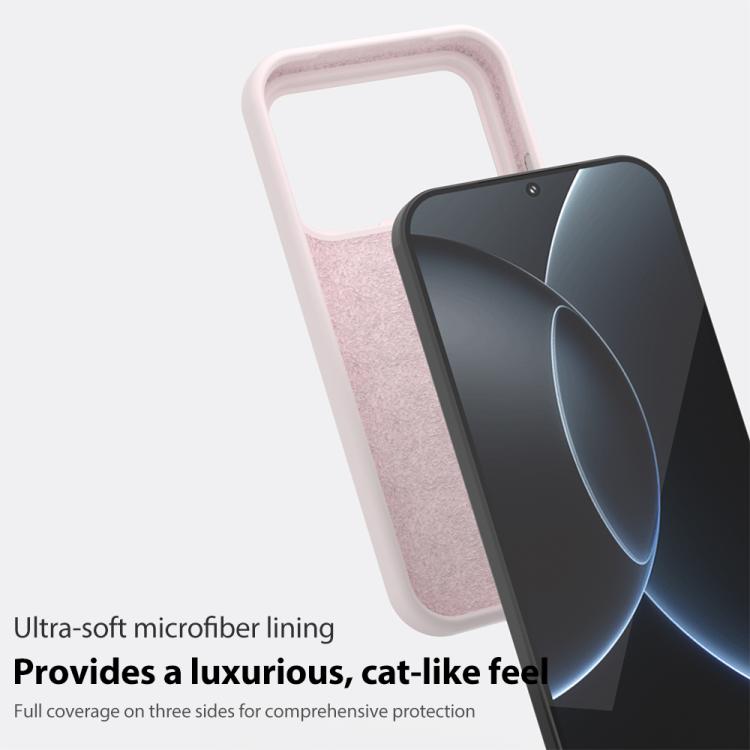 For Xiaomi 17 Pro Liquid Silicone Skin-friendly Shockproof Phone Case