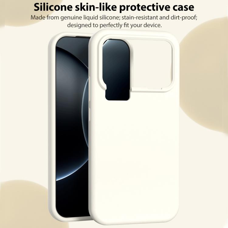 For Xiaomi 17 Pro Max Liquid Silicone Skin-friendly Shockproof Phone Case