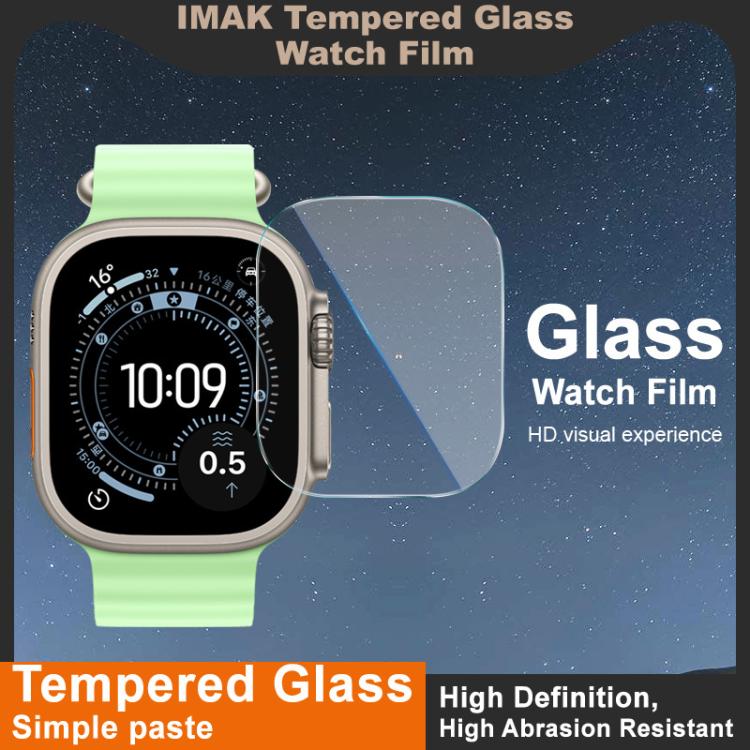 For Apple Watch Ultra 1/2/3 49mm  IMAK Tempered Glass Watch Protective Film