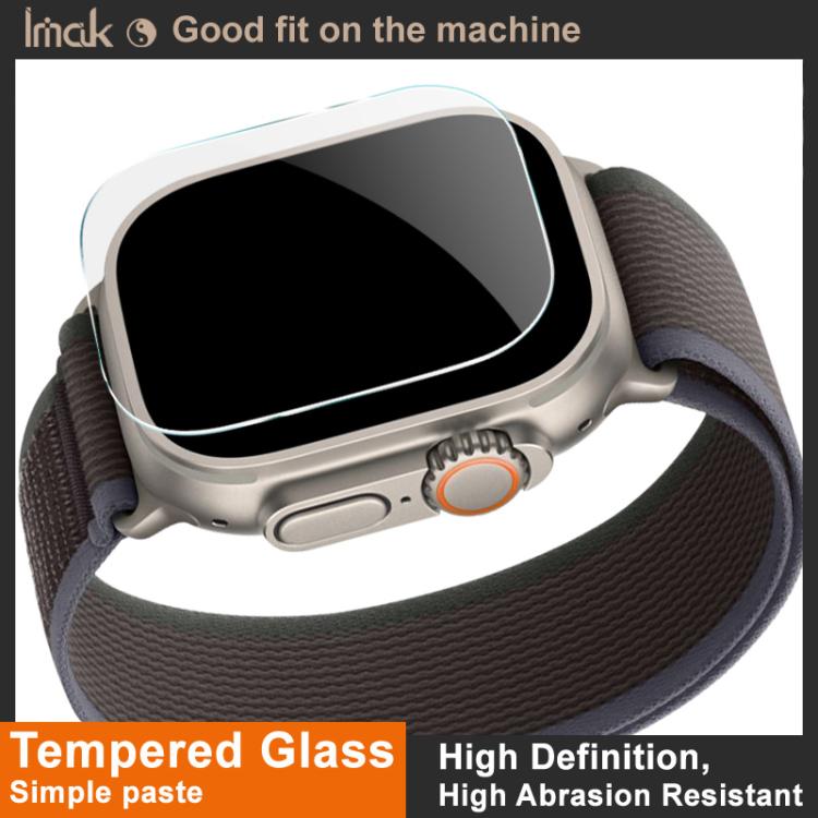 For Apple Watch Ultra 1/2/3 49mm  IMAK Tempered Glass Watch Protective Film
