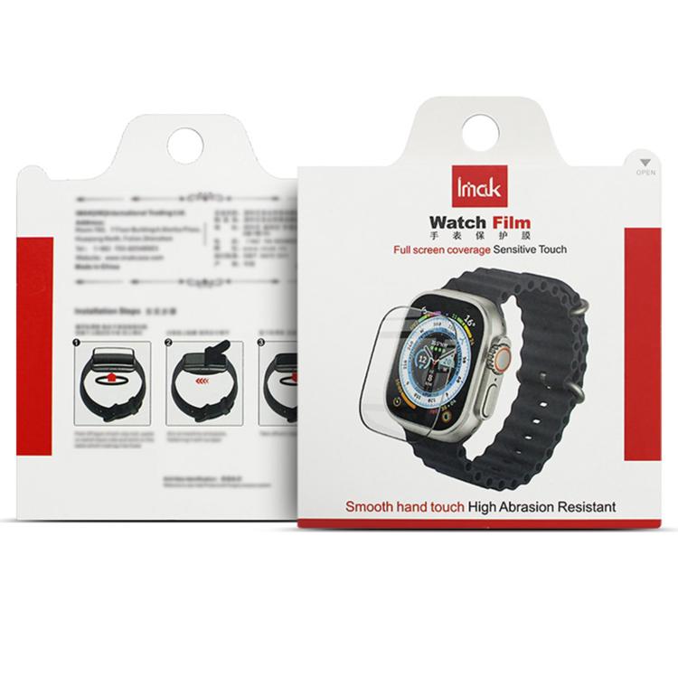 For Apple Watch Ultra 1/2/3 49mm  IMAK Tempered Glass Watch Protective Film