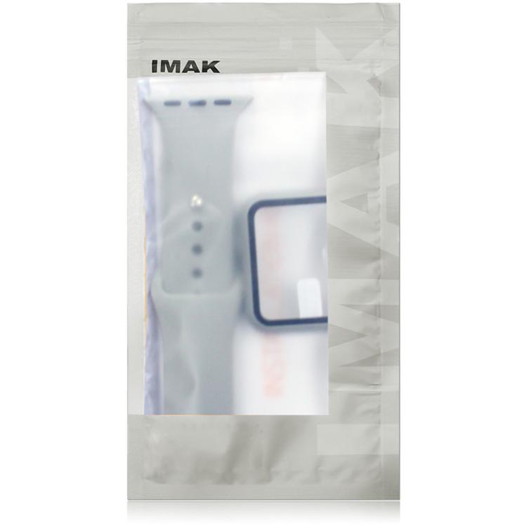 For Apple Watch SE 1/2/3/Series 4/5/6 40mm imak Integrated Case and Film with Silicone Strap