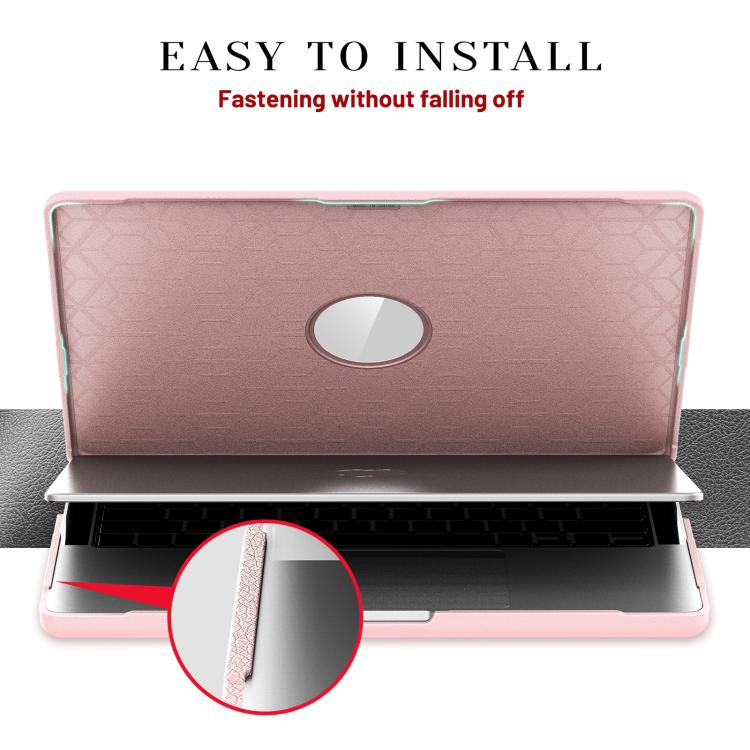 For MacBook Pro 14 inch A3185 / A3401 Business Pro Magnetic Holder Laptop Protective Case