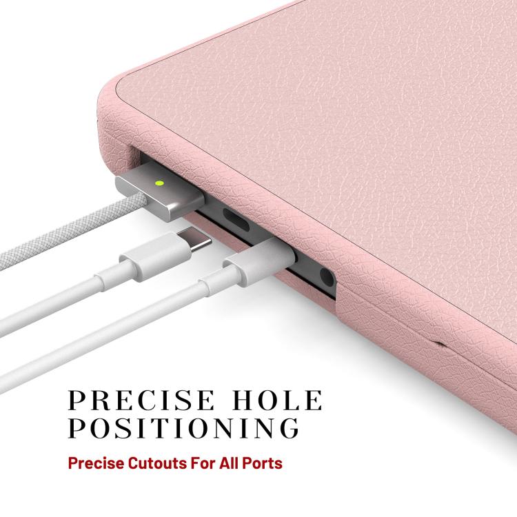 For MacBook Pro 14 inch A3185 / A3401 Business Pro Magnetic Holder Laptop Protective Case