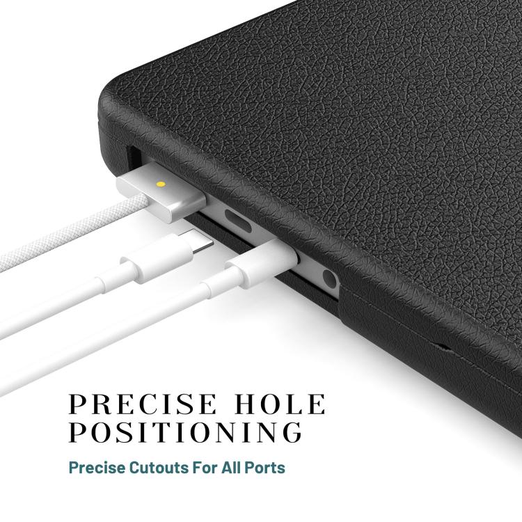 For MacBook Pro 14 inch A3185 / A3401 Business Pro Magnetic Holder Laptop Protective Case