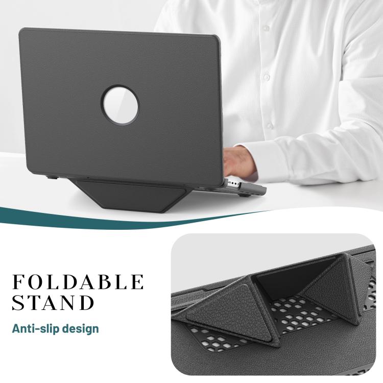 For MacBook Pro 14 inch A3185 / A3401 Business Pro Magnetic Holder Laptop Protective Case
