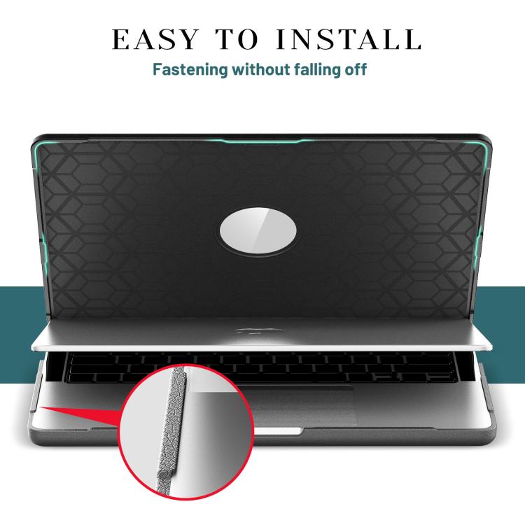 For MacBook Pro 14 inch A3185 / A3401 Business Pro Magnetic Holder Laptop Protective Case