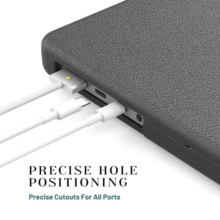 For MacBook Pro 14 inch A3185 / A3401 Business Pro Magnetic Holder Laptop Protective Case