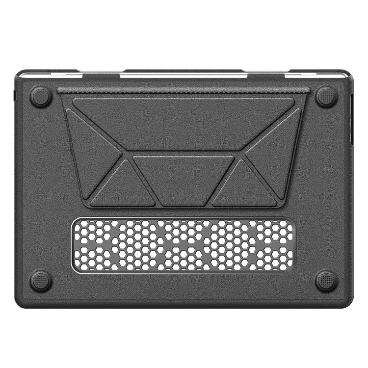 For MacBook Air 15.3 inch A3114 / A3241 Business Pro Magnetic Holder Laptop Protective Case