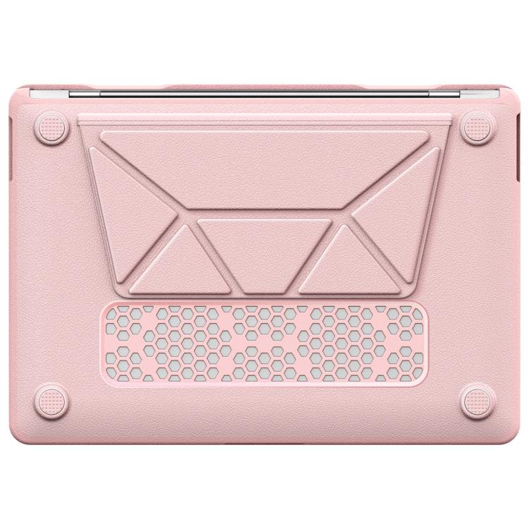 For MacBook Air 13.3 inch A2337 Business Pro Magnetic Holder Laptop Protective Case
