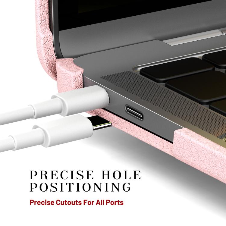 For MacBook Air 13.3 inch A2337 Business Pro Magnetic Holder Laptop Protective Case