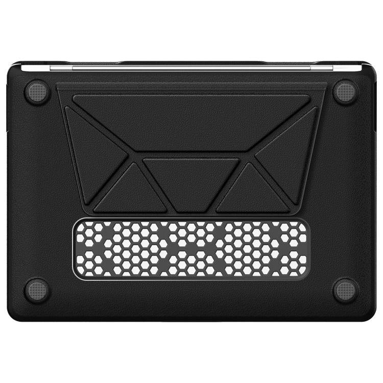 For MacBook Air 13.3 inch A2337 Business Pro Magnetic Holder Laptop Protective Case