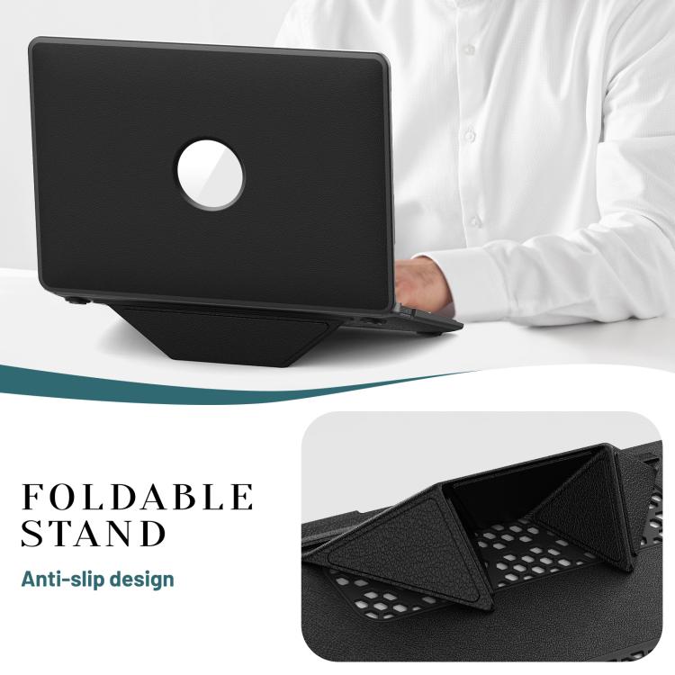For MacBook Air 13.3 inch A2337 Business Pro Magnetic Holder Laptop Protective Case