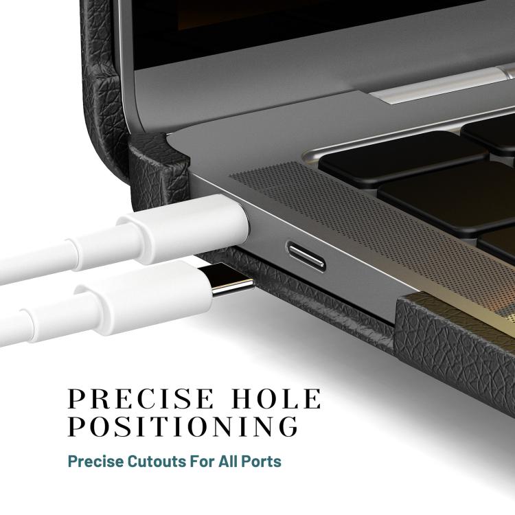 For MacBook Air 13.3 inch A2337 Business Pro Magnetic Holder Laptop Protective Case