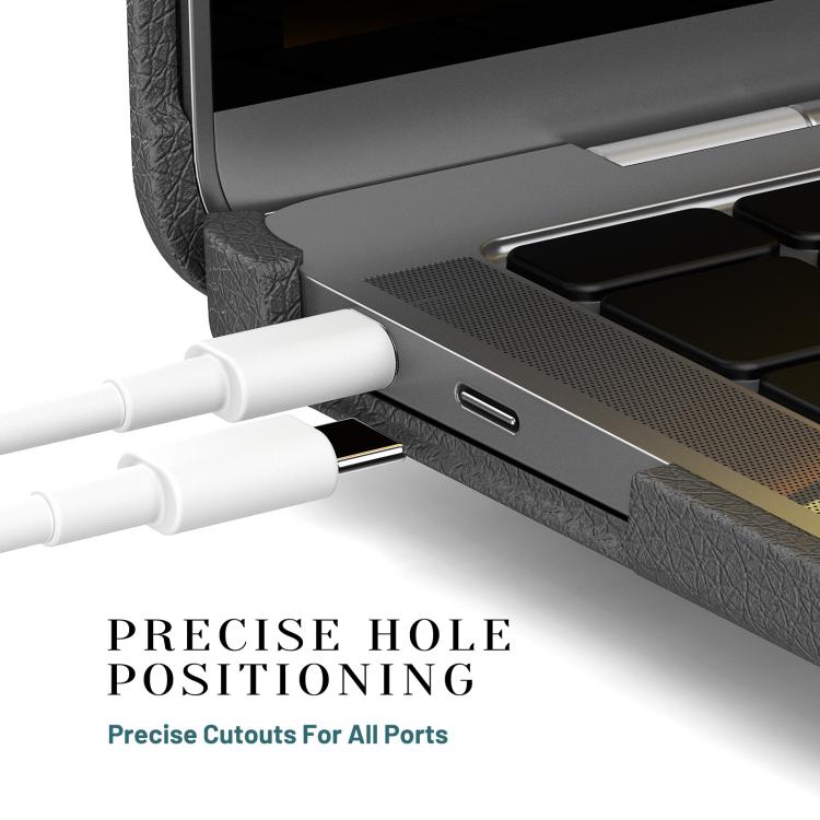 For MacBook Air 13.3 inch A2337 Business Pro Magnetic Holder Laptop Protective Case