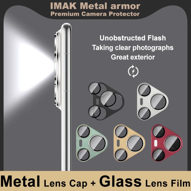 For Huawei Pura 80 Pro / 80 Pro+ 5G IMAK Metal Armor Premium Camera Protector Film