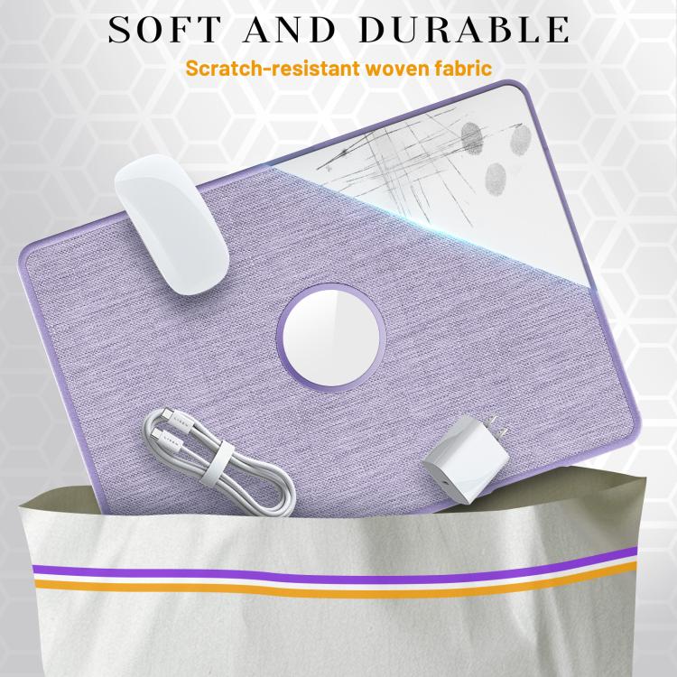For MacBook Air 13.6 inch A3113 / A3240 Fabric Texture Pro Magnetic Holder Laptop Protective Case