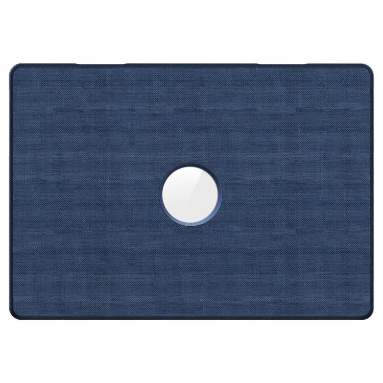 For MacBook Air 15.3 inch A3114 / A3241 Fabric Texture Pro Magnetic Holder Laptop Protective Case