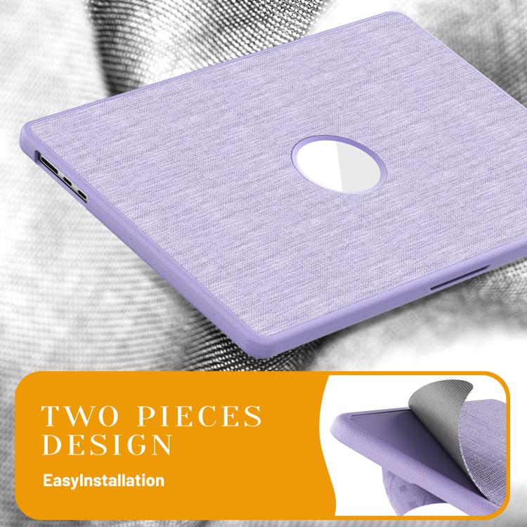 For MacBook Air 15.3 inch A3114 / A3241 Fabric Texture Pro Magnetic Holder Laptop Protective Case