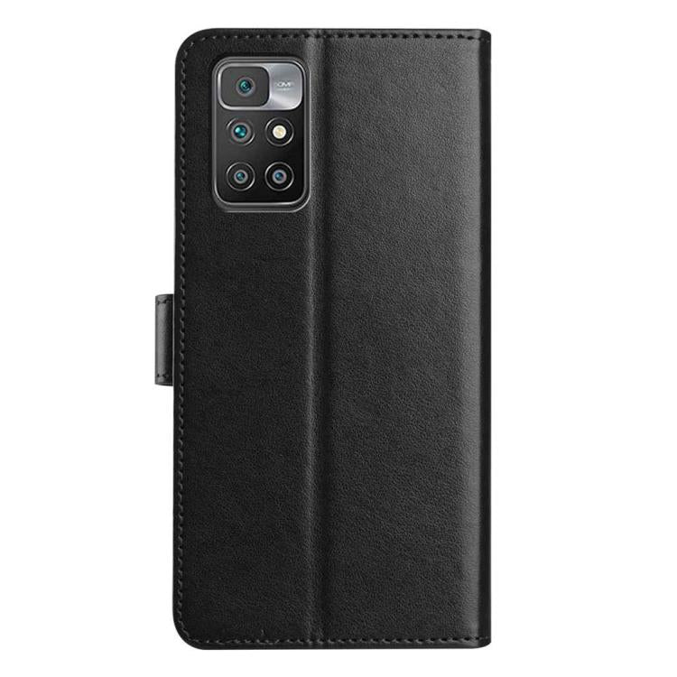 For Redmi 10 2022 Lambskin 8-card Slot Leather Phone Case