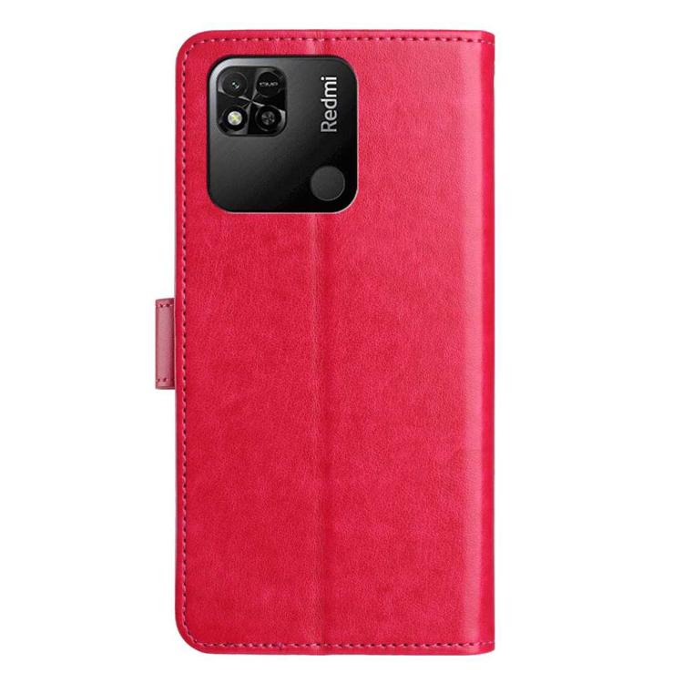 For Redmi 10A Lambskin 8-card Slot Leather Phone Case