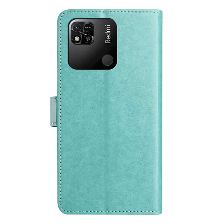For Redmi 10A Lambskin 8-card Slot Leather Phone Case