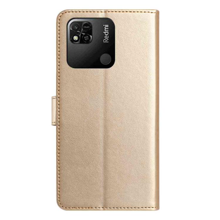For Redmi 10A Lambskin 8-card Slot Leather Phone Case