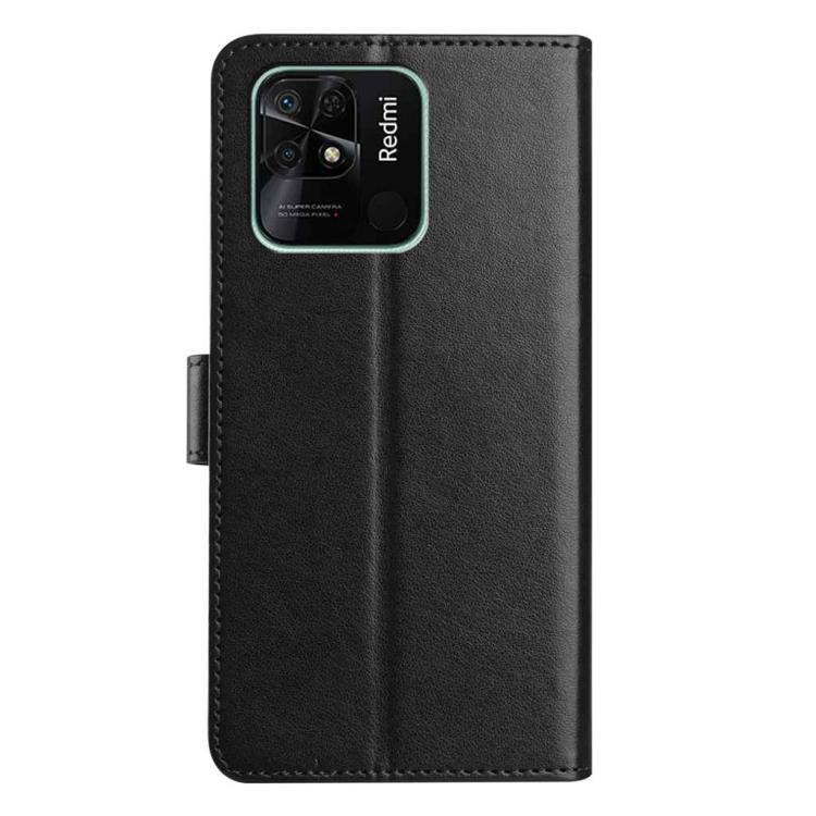 For Redmi 10C Lambskin 8-card Slot Leather Phone Case