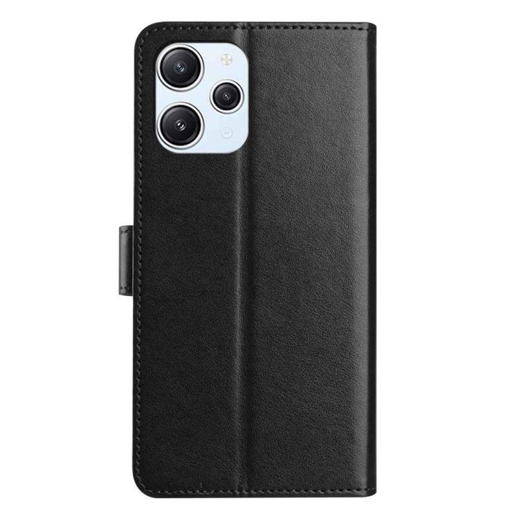 For Redmi 12 Lambskin 8-card Slot Leather Phone Case