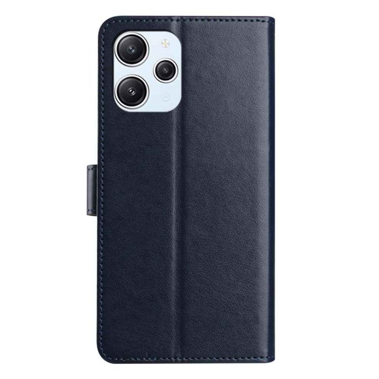 For Redmi 12 Lambskin 8-card Slot Leather Phone Case
