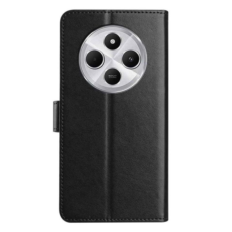 For Redmi 14C Lambskin 8-card Slot Leather Phone Case